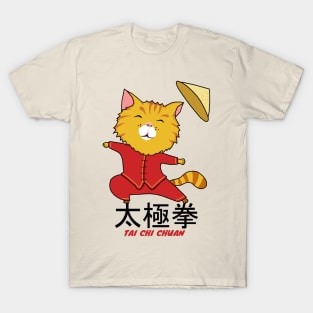 Tai Chi Chuan Cat T-Shirt